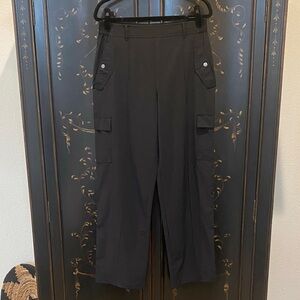 Athleta Black Cargo Pants size 12